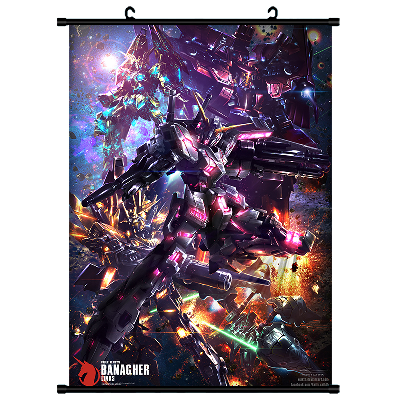 Gundam UC SEED Unicorn Anime Peripheral Posters Wall Paintings Oversized Wallpaper Wall Sticker Iron Blood OO Gift Model