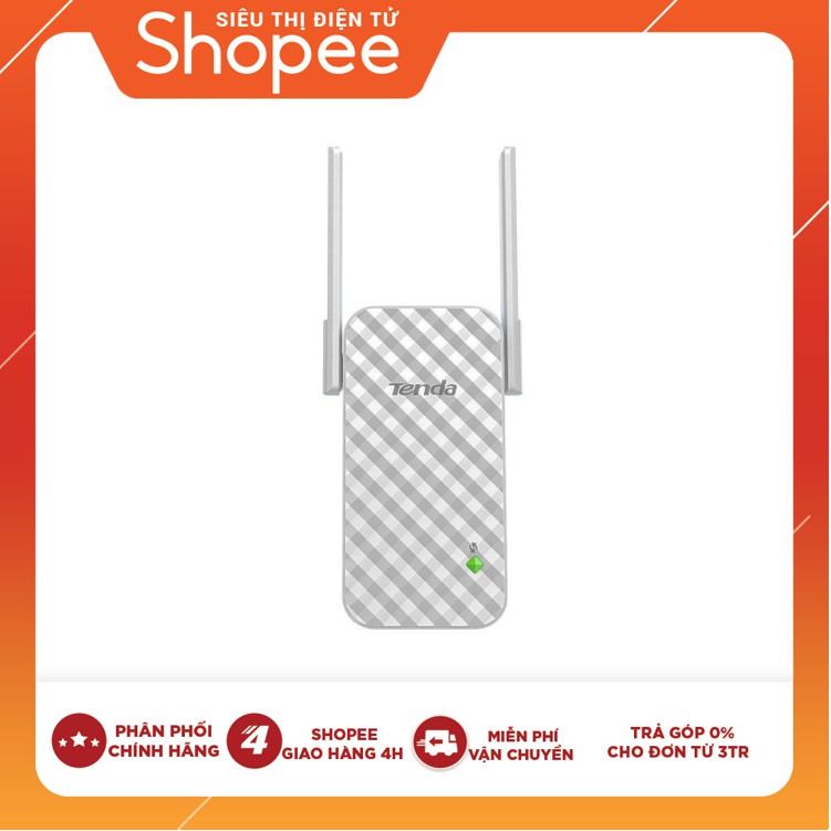 Bộ Kích Sóng Wifi Repeater 300Mbps Tenda A9 - Hàng Chính Hãng