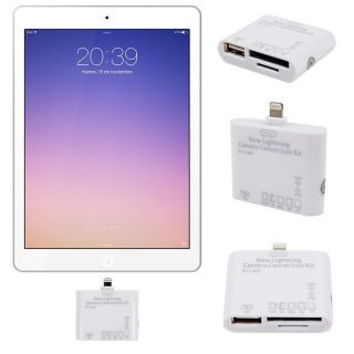 Đọc thẻ connection kit 5 in 1 dành cho ipad mini 1, ipad mini 2, ipad 4, ipad air / 5.