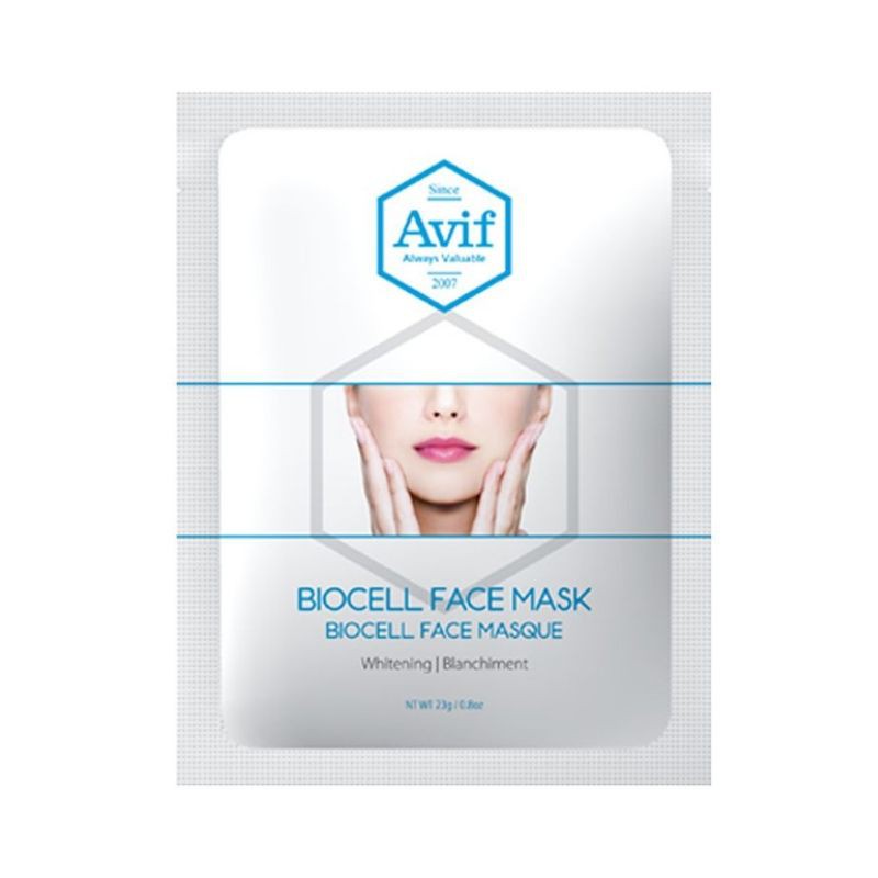 [CHÍNH HÃNG] Mặt Nạ nước dừa Dưỡng Da Cao Cấp Avif Biocell Face Mask