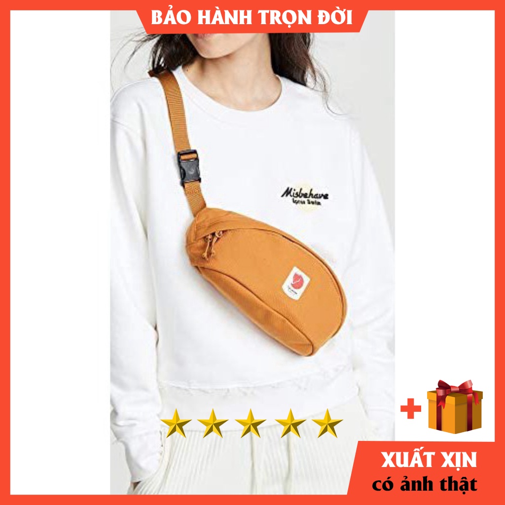 Túi đeo bụng fjallraven ulvo hip pack  vải G100 chống nước tuyệt đối [ BẢO HÀNH TRỌN ĐỜI]