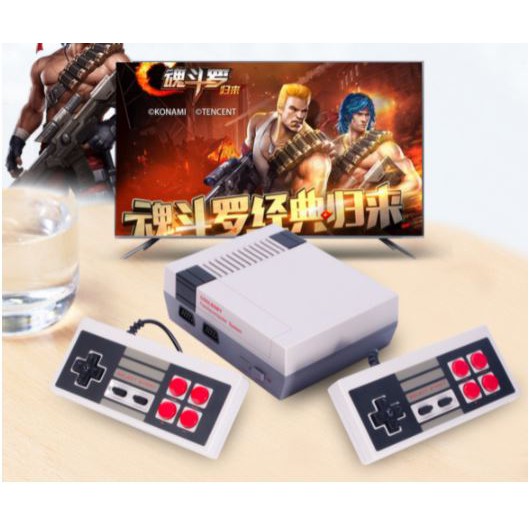 Máy chơi game điện tử 4 nút cổ điển NES Classic 620 trò chơi 2 người chơi