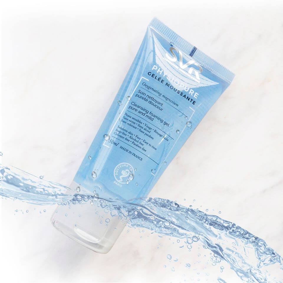 Gel rửa mặt dành cho da nhạy cảm - SVR Physiopure Gelee Moussante 55ml