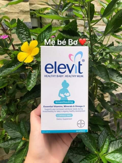 ELEVIT Úc sau sinh hộp 60viên