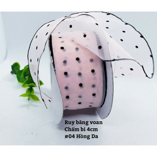 ruy băng chấm bi