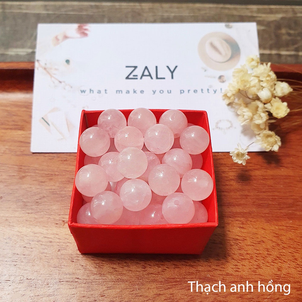 Hạt vòng đá phong thủy nguyên liệu hạt xâu vòng tay handmade (Giá bán 1 hạt) Zaly | BigBuy360 - bigbuy360.vn