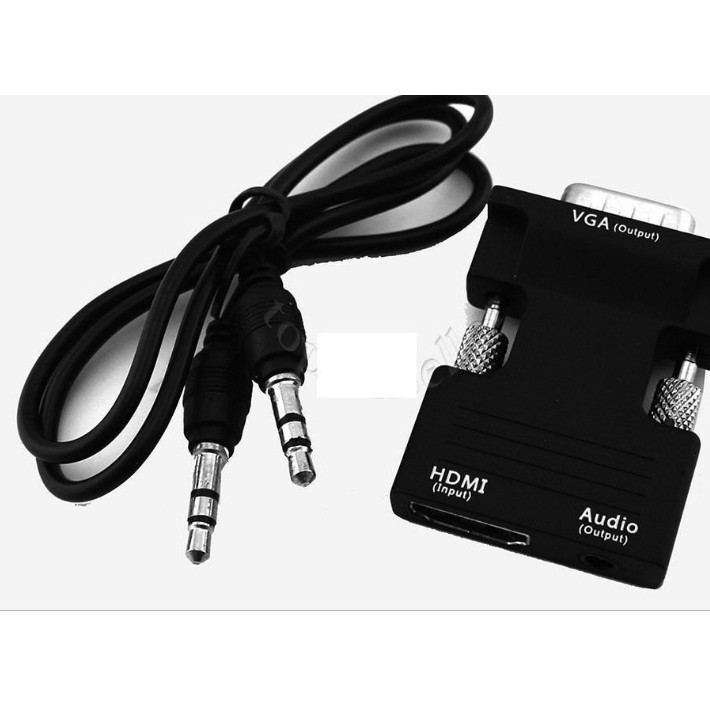 Đầu chuyển đổi Vga sang Hdmi có âm thanh