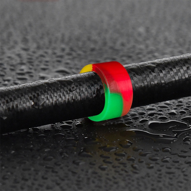 QQ Vòng Chặn Cần Câu Cá Bằng Silicone Chống Trượt Tiện Dụng