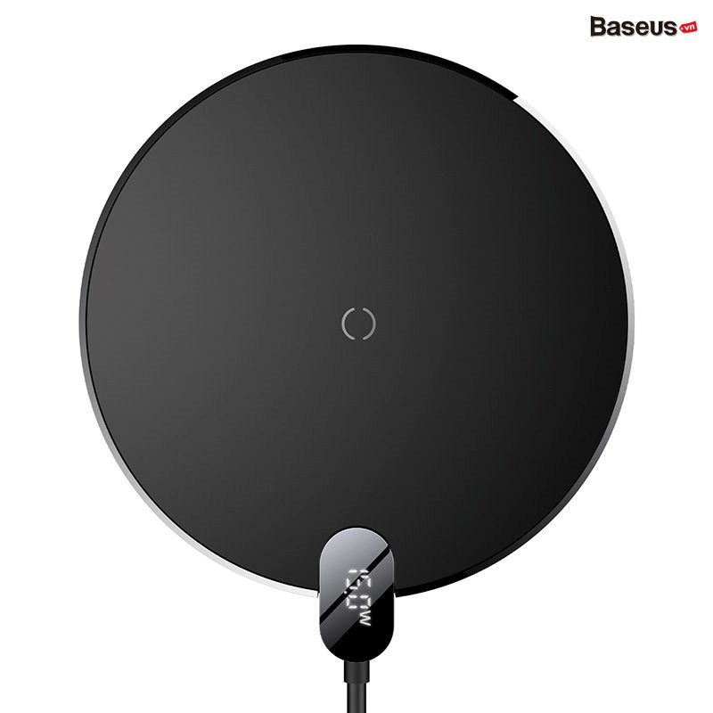 Đế sạc nhanh không dây 15W Baseus Simple Magnetic Wireless Charger