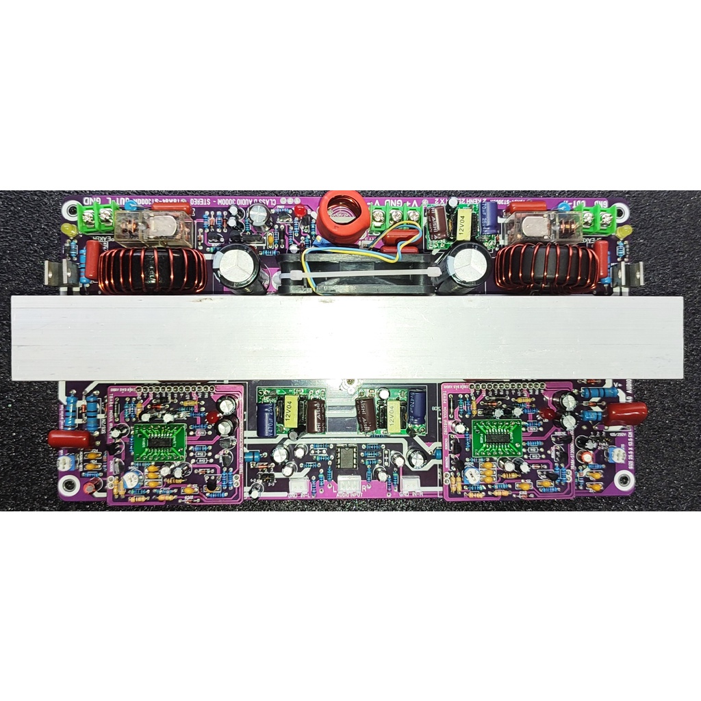 Mạch công suất class D 2 kênh stereo 2500W x 2