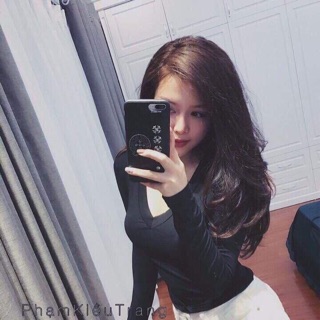 Hot Áo thun body dài tay cổ tim chất lượng