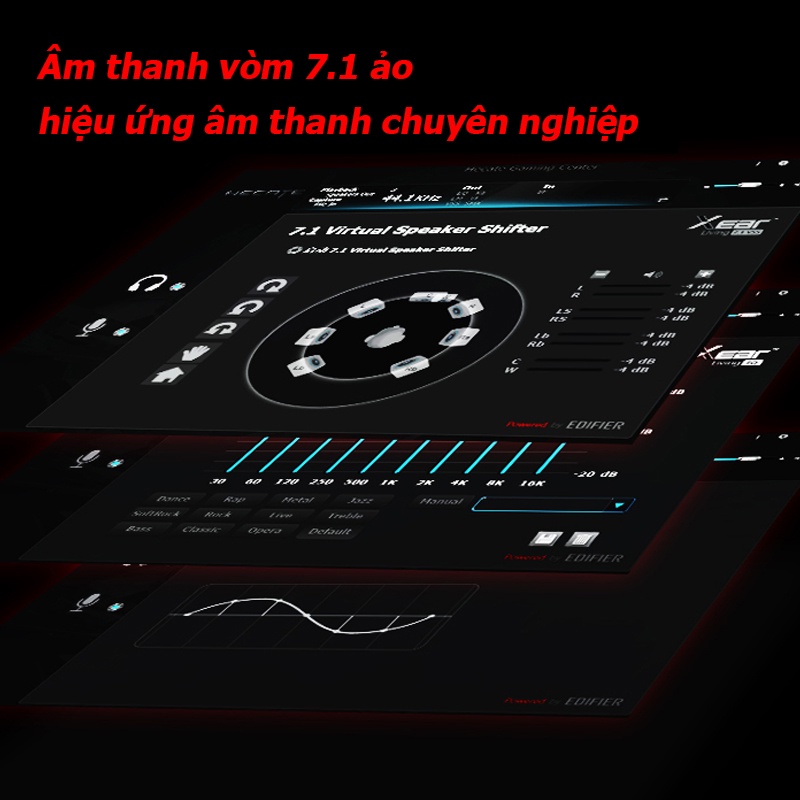 Tai nghe Edifier G2 chơi game