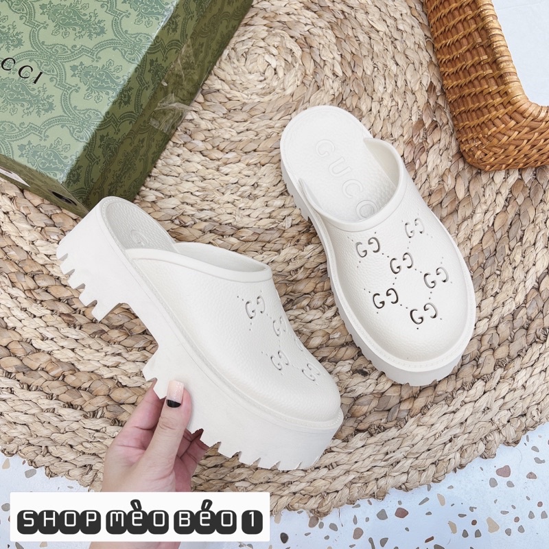 Giày sục cross gc hoạ tiết mũi tròn new fullbox ( form to )