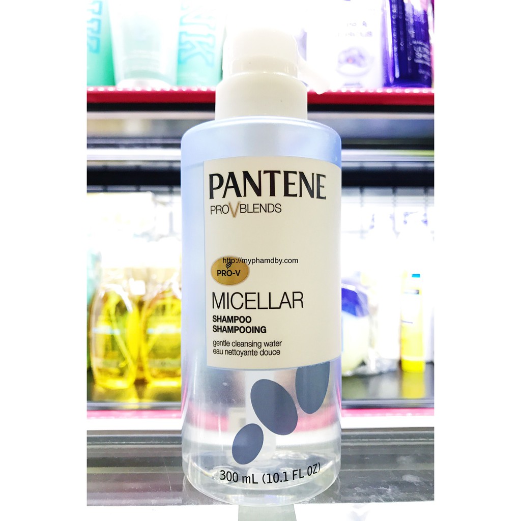 Nước gội đầu Pantene Pro-V Blends Micellar Shampoo 300 ml - 10.1 fl oz