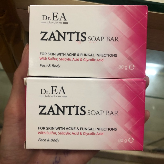 Xà phòng Zantis Soap Bar -Viêm Nang Lông ,Mụn Trứng Cá (80g)