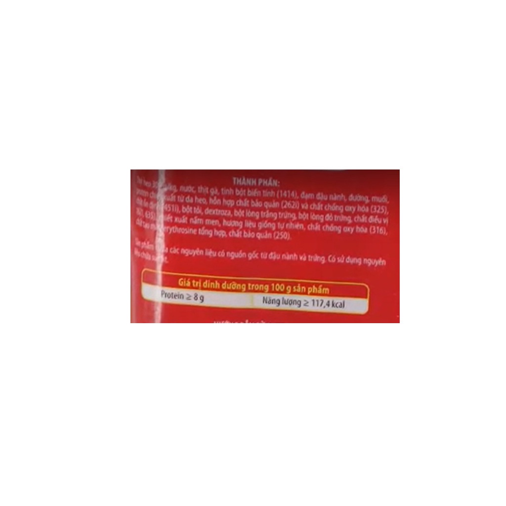 Gói 6 Cây Xúc Xích Ponnie 210gr