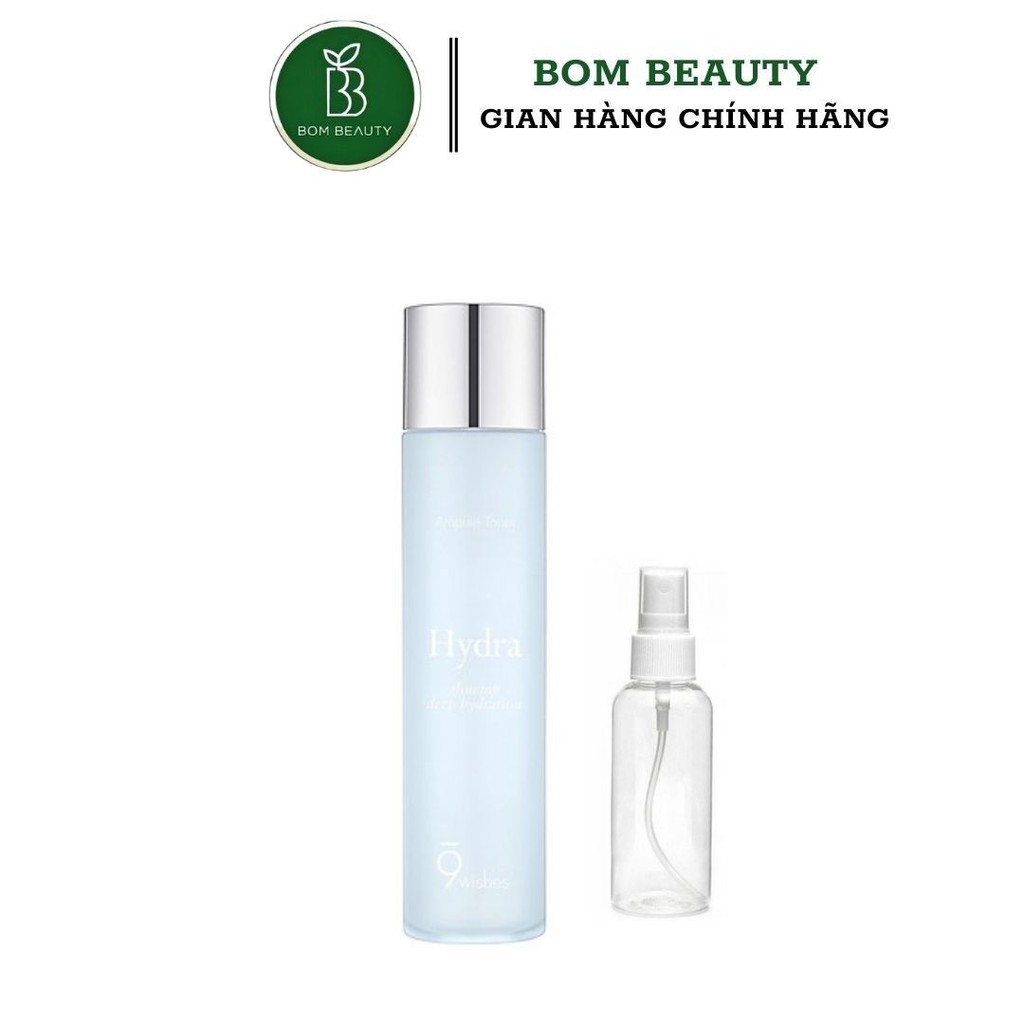 (9wishes) Toner cấp nước Ampule Toner Hydra 9wishes