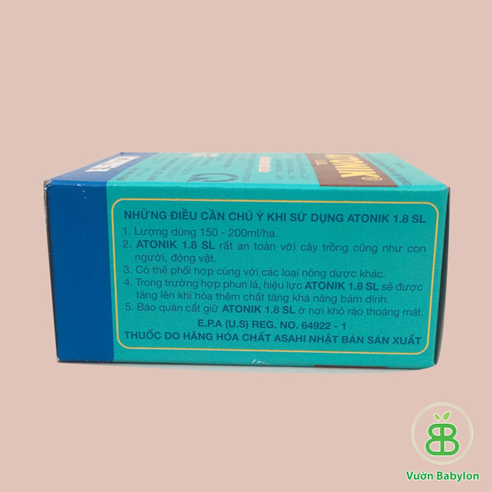 Thuốc kích thích sinh trưởng cây trồng ATONIK 1.8 SL