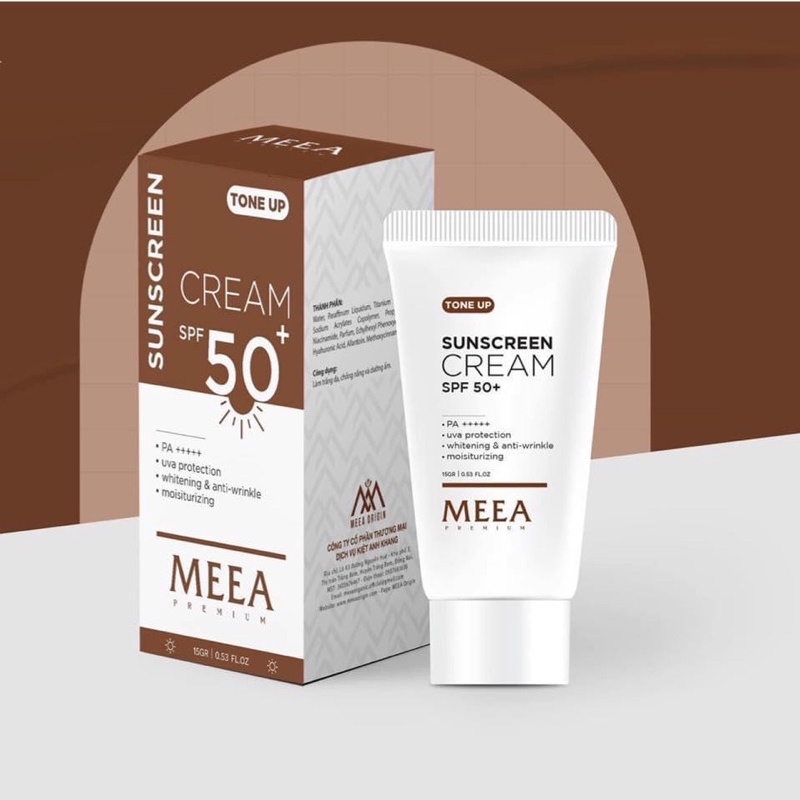 KEM CHỐNG NẮNG MEEA - MINI 15GR