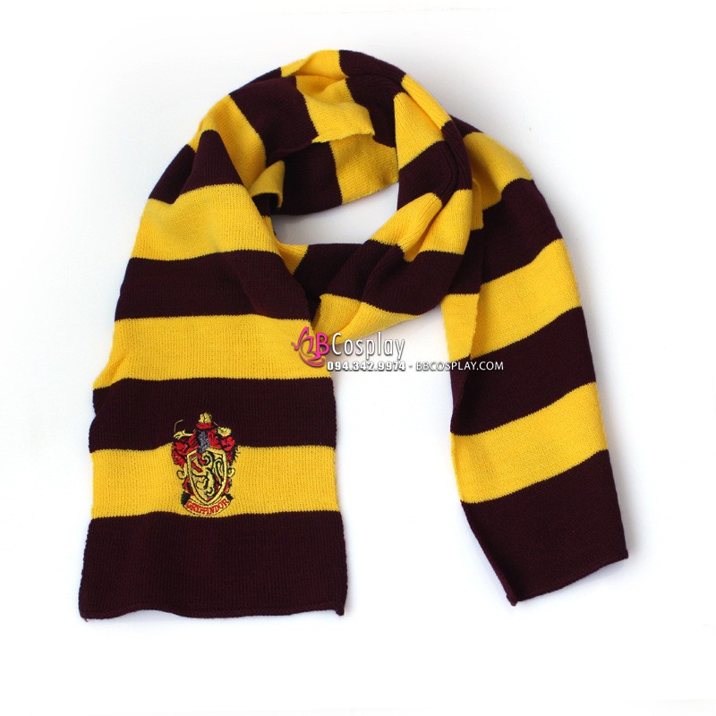 Khăn Choàng Cổ Harry Potter Nhà Godric Gryffindor