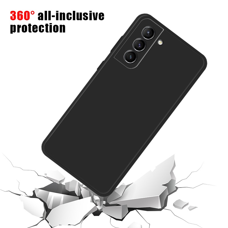 Ốp Điện Thoại Silicon Dẻo Mềm Chống Sốc Màu Kẹo Cho Samsung Galaxy S21 FE S22 Ultra S21 Plus S22+ S21+ 5G S20 FE