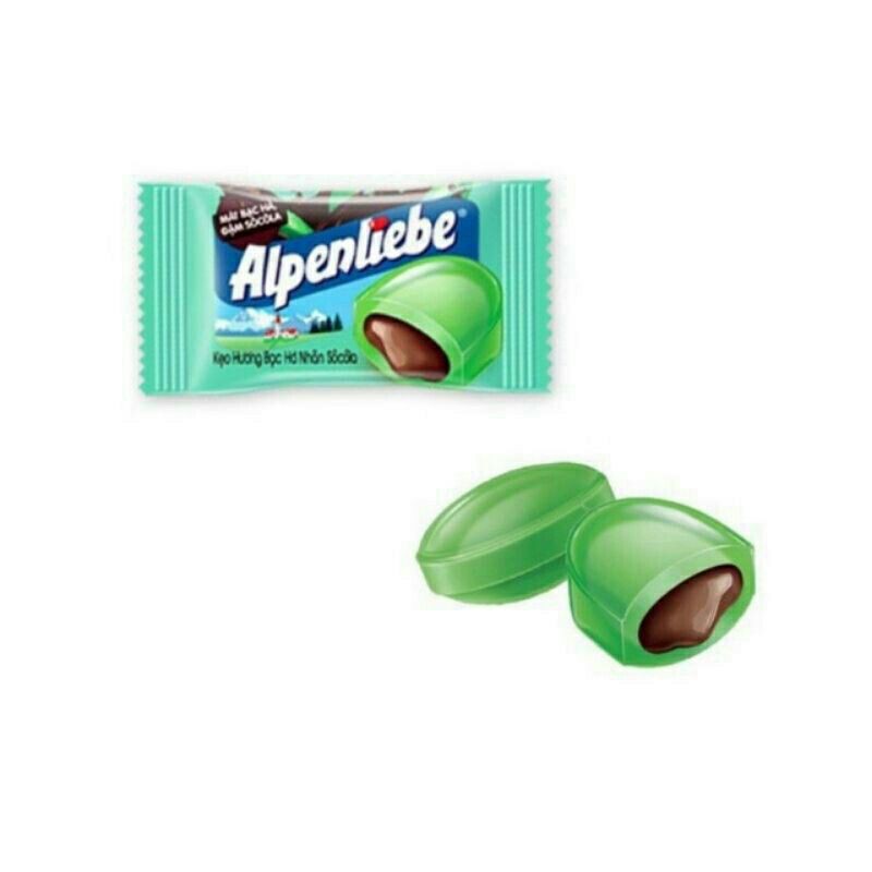 (1 viên dùng thử) 🍬 kẹo alpenlibe hương xoài nhân muối ớt siêu 😋 ngon