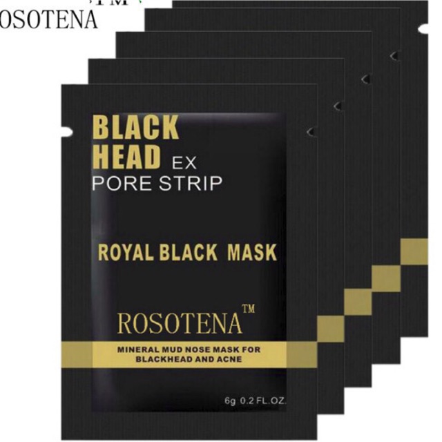 Lột mụn black mask gói 6g
