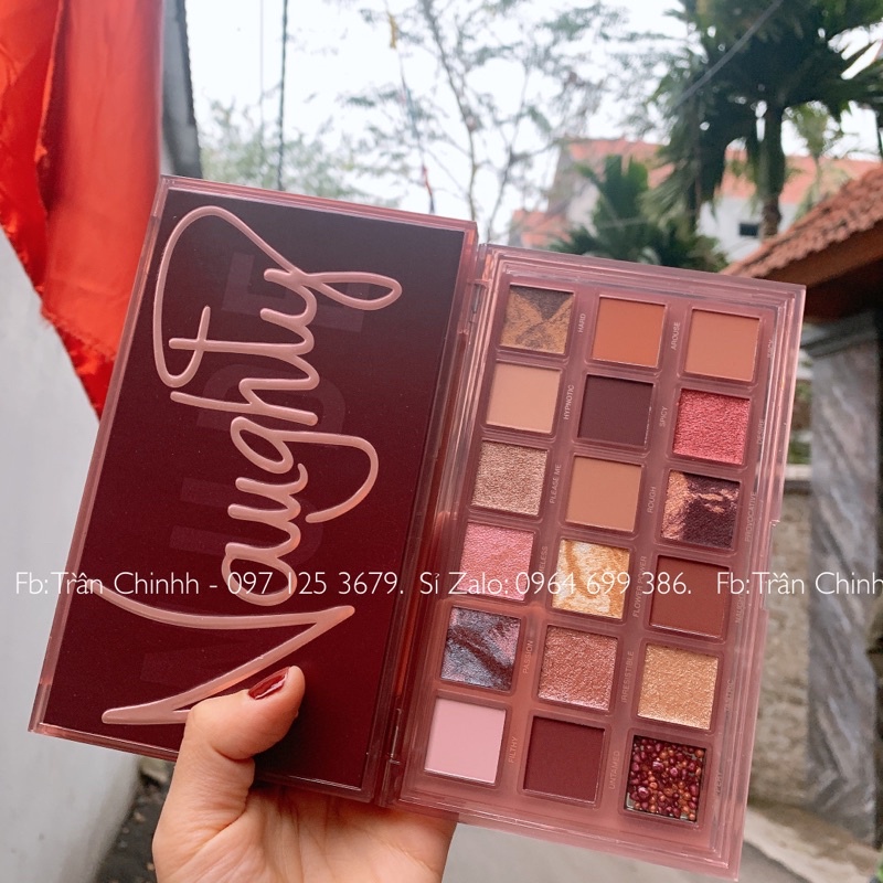 Có sẵn - Bảng phấn mắt Huda Beauty Naughty Eyeshadow Palette