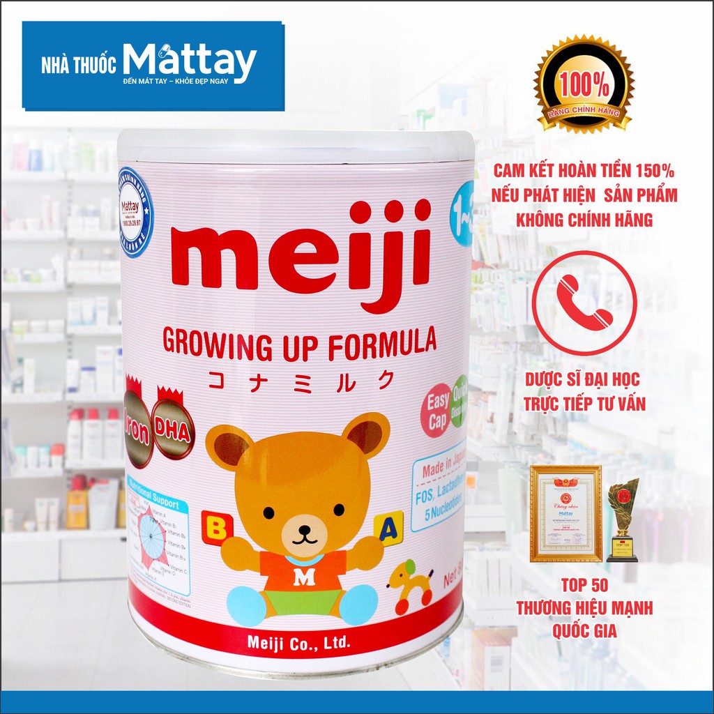 Sữa Meiji số 9 Growing up (1-3) nhập khẩu Nhật hộp 800g