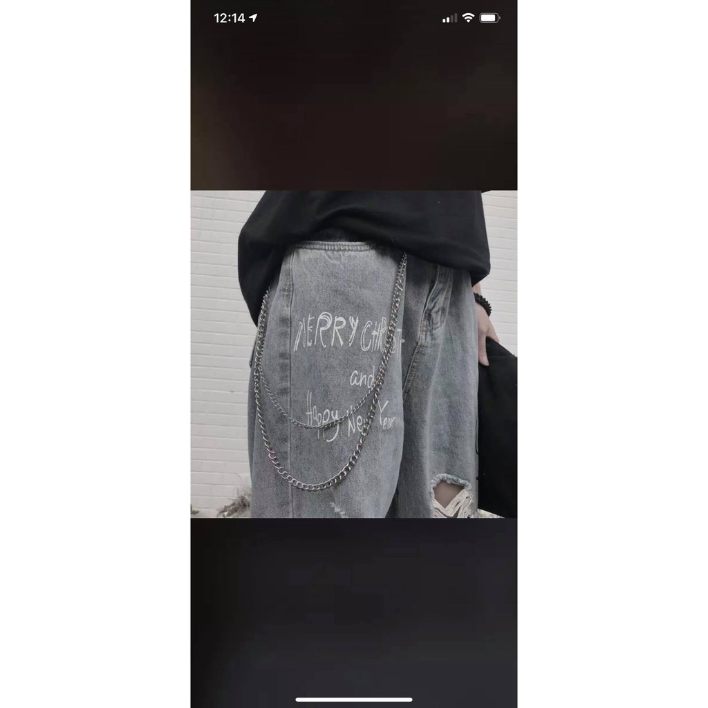 [Phụ kiện Dây xích đôi mix đồ cá tính HARIQUEEN