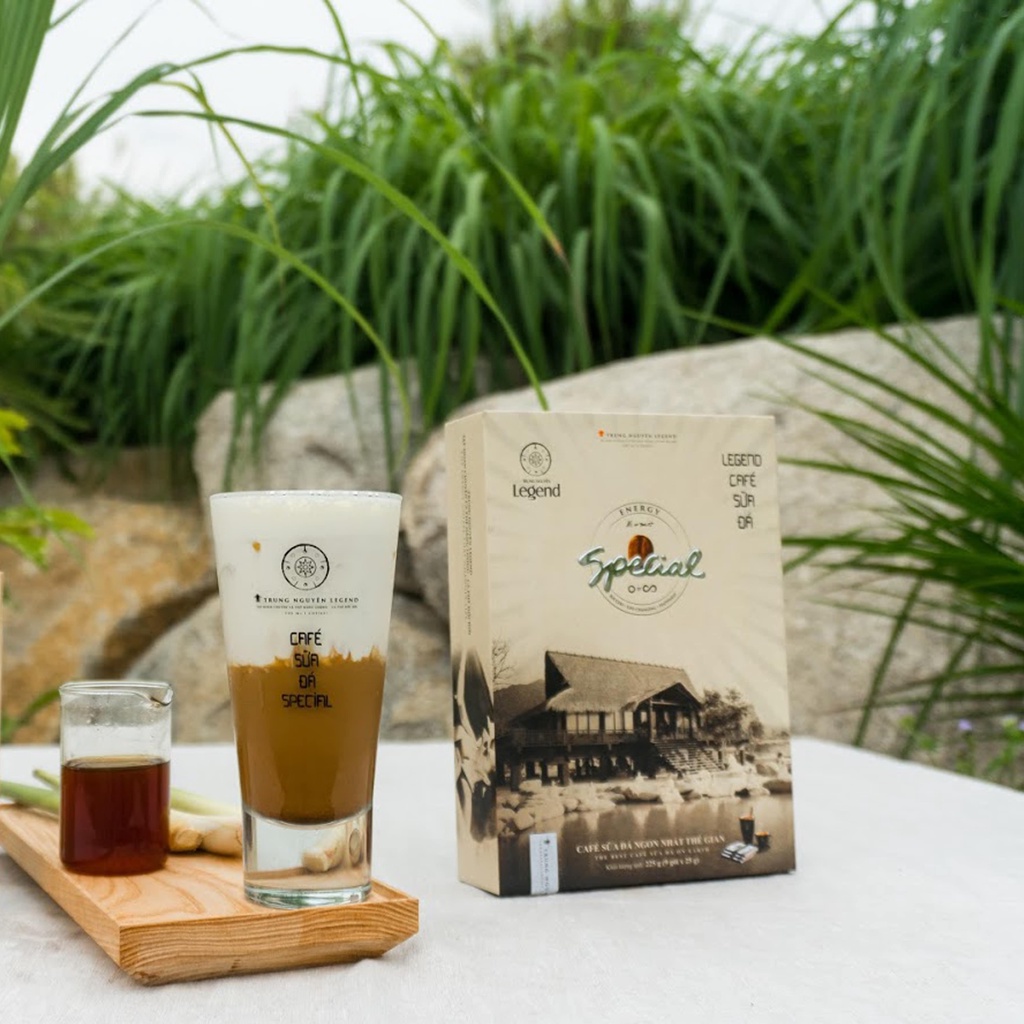 Cà phê hòa tan Legend Cà Phê Sữa Đá - Trung Nguyên Legend - Hộp 125gr