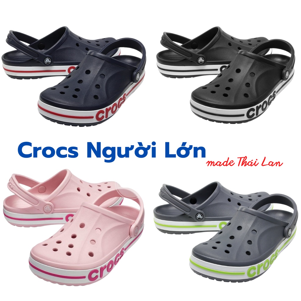 Hàng Nhập Khẩu Thái Lan . Dép Sục Crocs Baya Cho Người Lớn . Sản Phẩm Cao