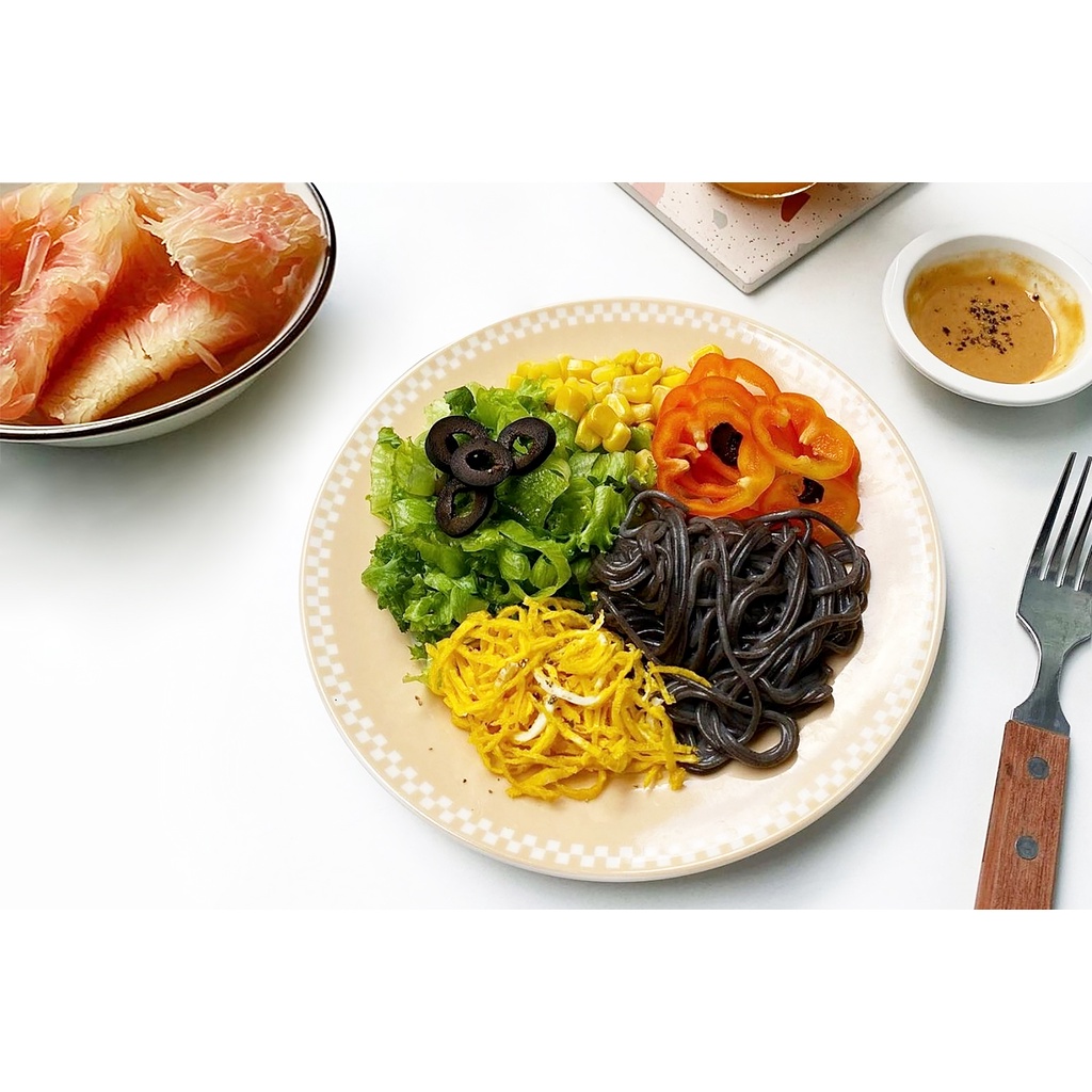 Bún Gạo Lứt [ đỏ - đen EATCLEAN ] ( 500g ) thức ăn healthy giảm cân cho người ăn kiêng