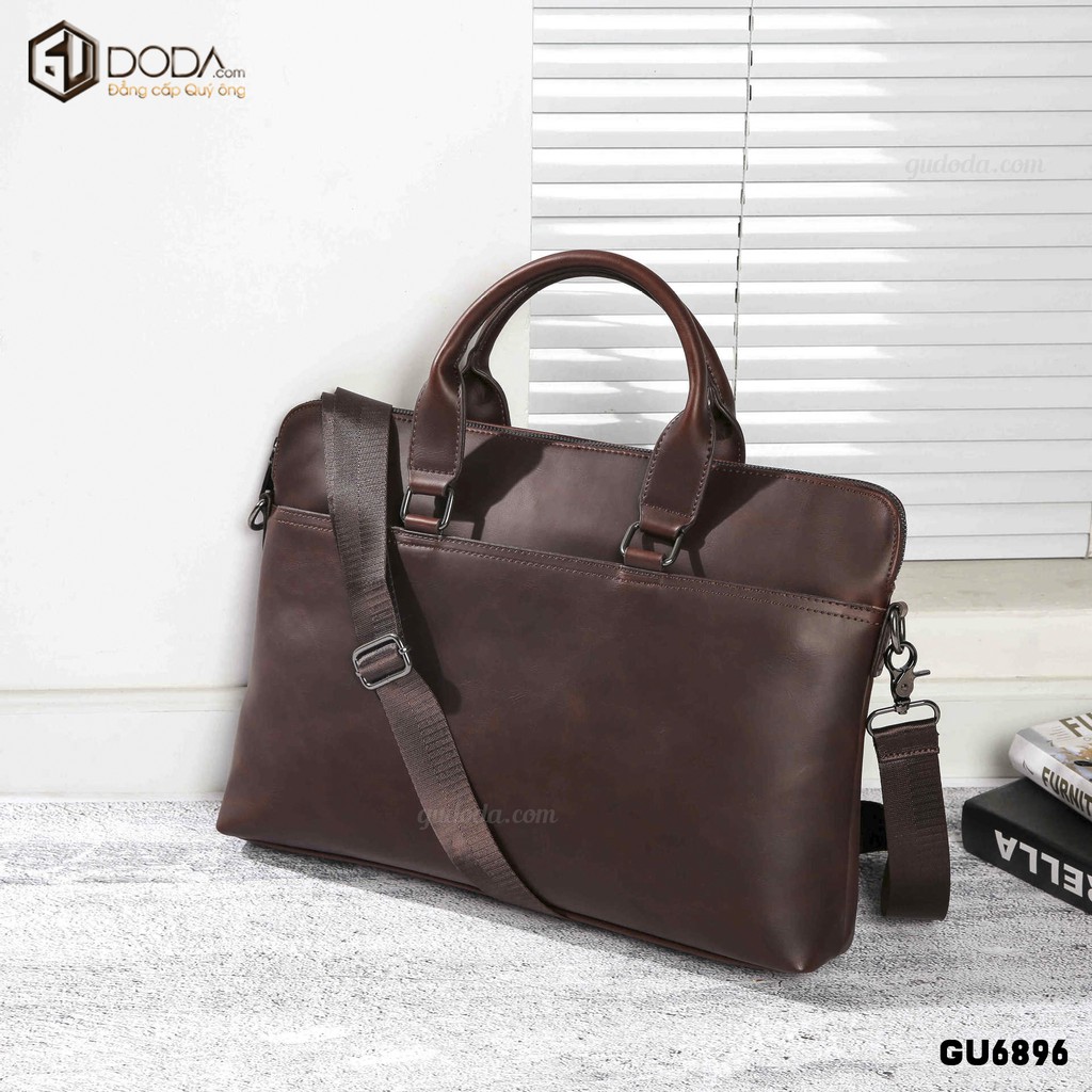 Túi Xách Da Công Sở GU6896 Túi Xách Nam Chất Liệu Da Cao Cấp | BigBuy360 - bigbuy360.vn