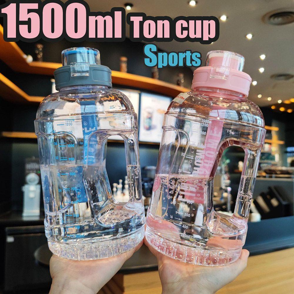 Bình Nước Nhựa Dung Tích Lớn 1500ml Tiện Dụng
