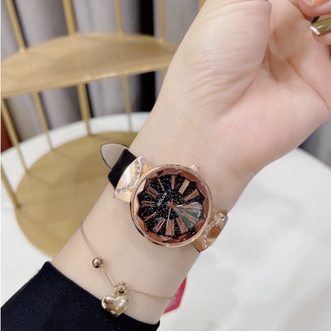 Đồng Hồ Thời Trang Nữ Dây Da, , Đồng Hồ Thời Trang Cao Cấp Full Box