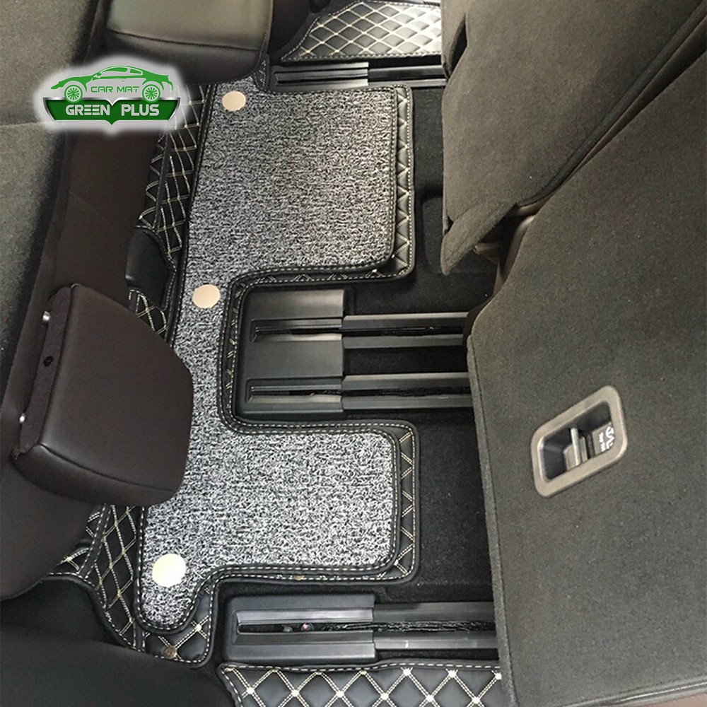 Thảm lót sàn ô tô 6D Mazda Cx8  da Pu cao cấp, chống nước, phủ kín 90% sàn xe