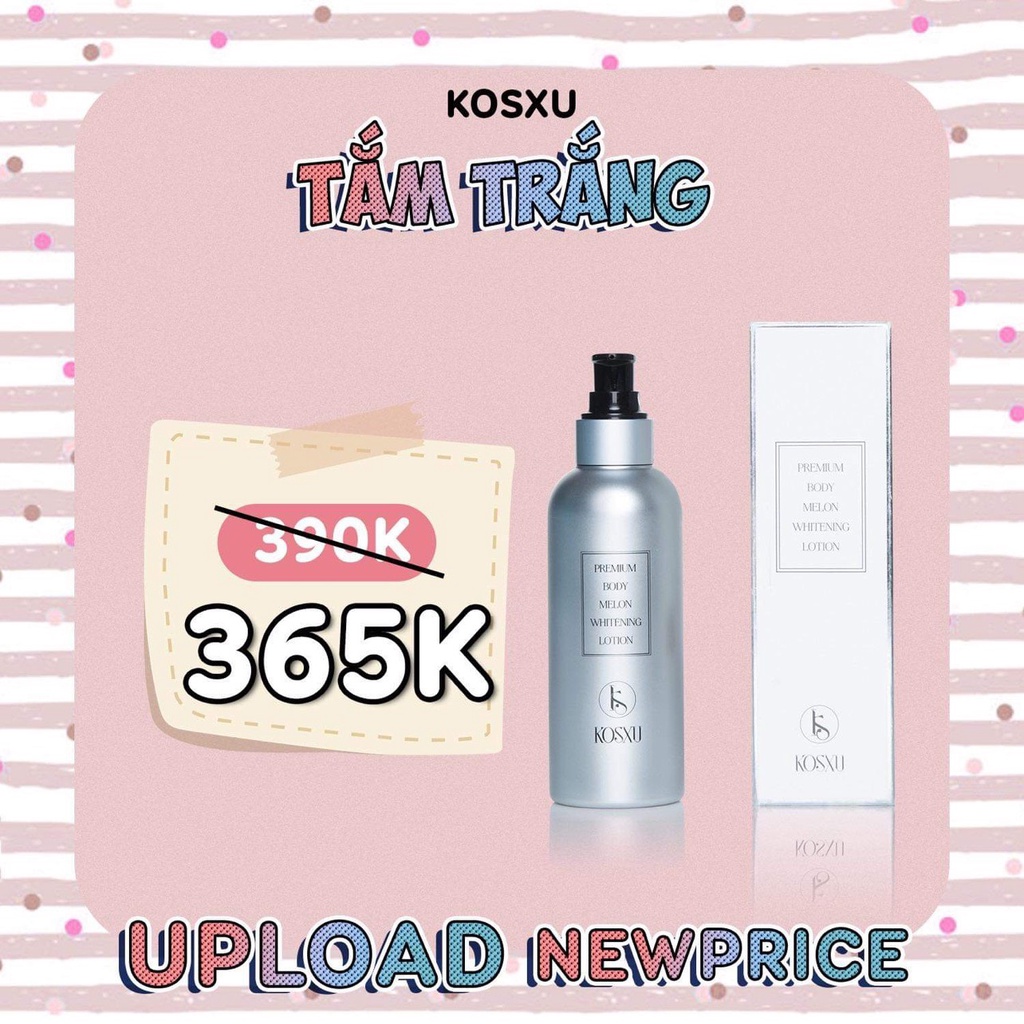 LOTION DƯỠNG ẨM KOSXU TOÀN THÂN (TẶNG QUÀ)