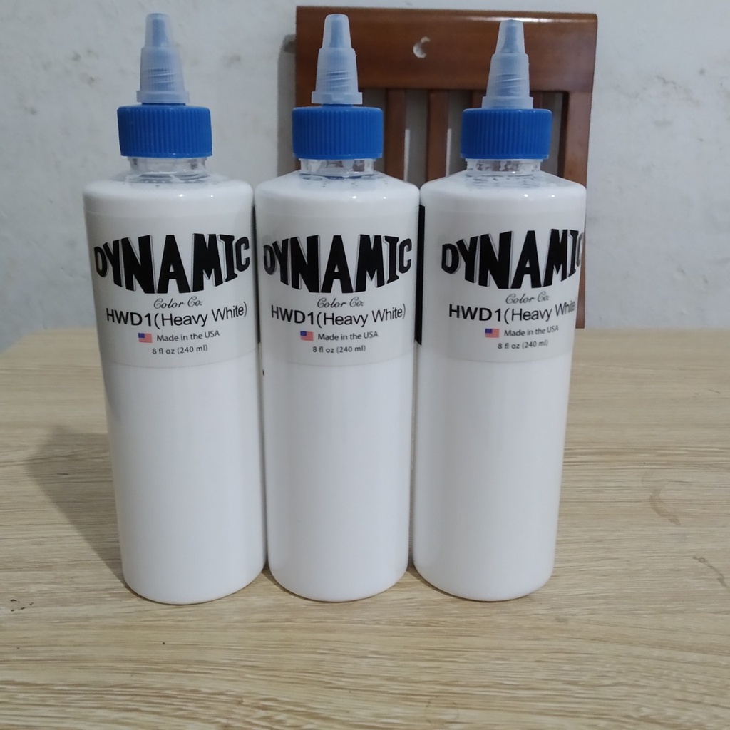 Mực xăm tattoo siêu trắng Dynamic-lọ 240ml