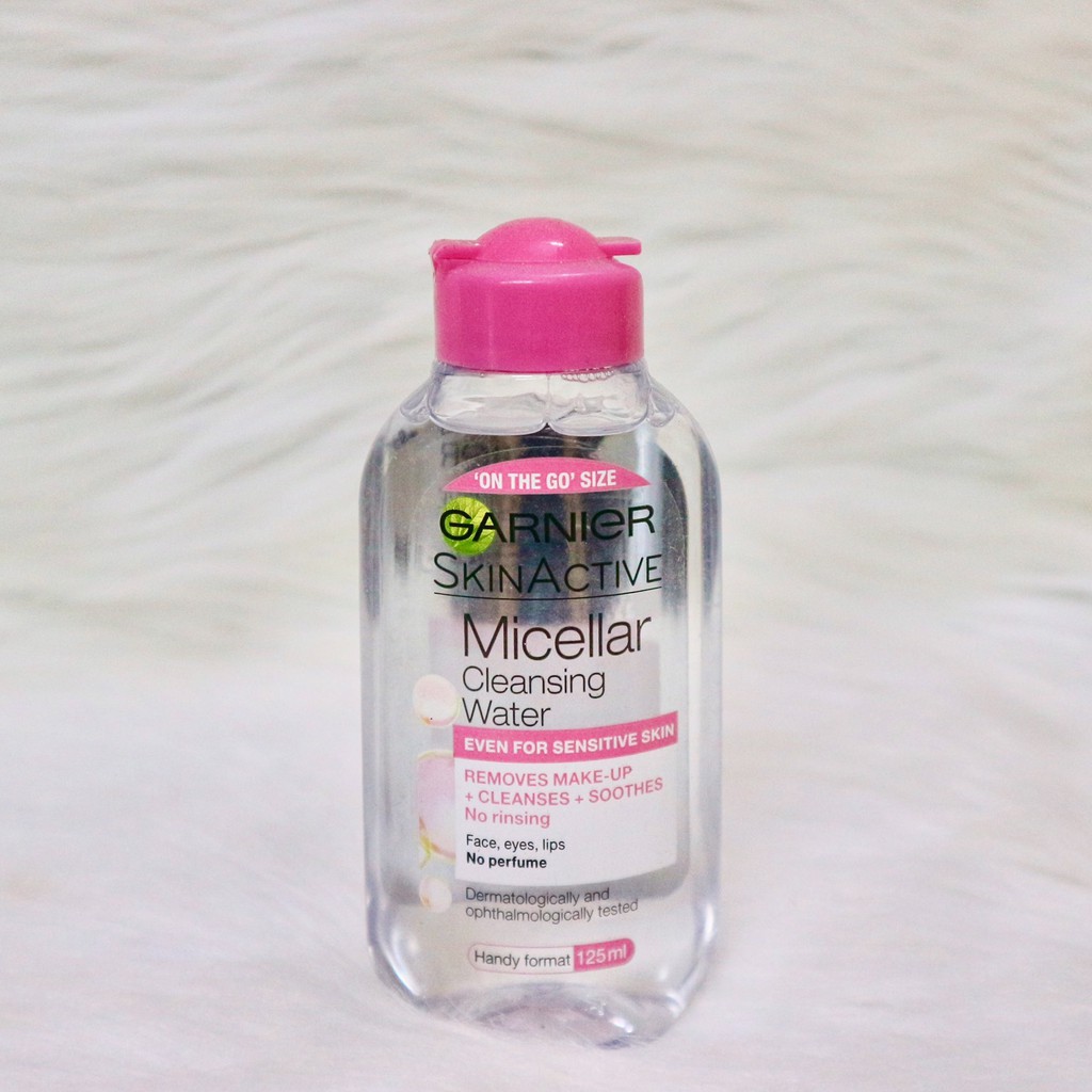 Nước tẩy trang Garnier Skin Active Solution Micellar Cleansing Water Pháp 125ml