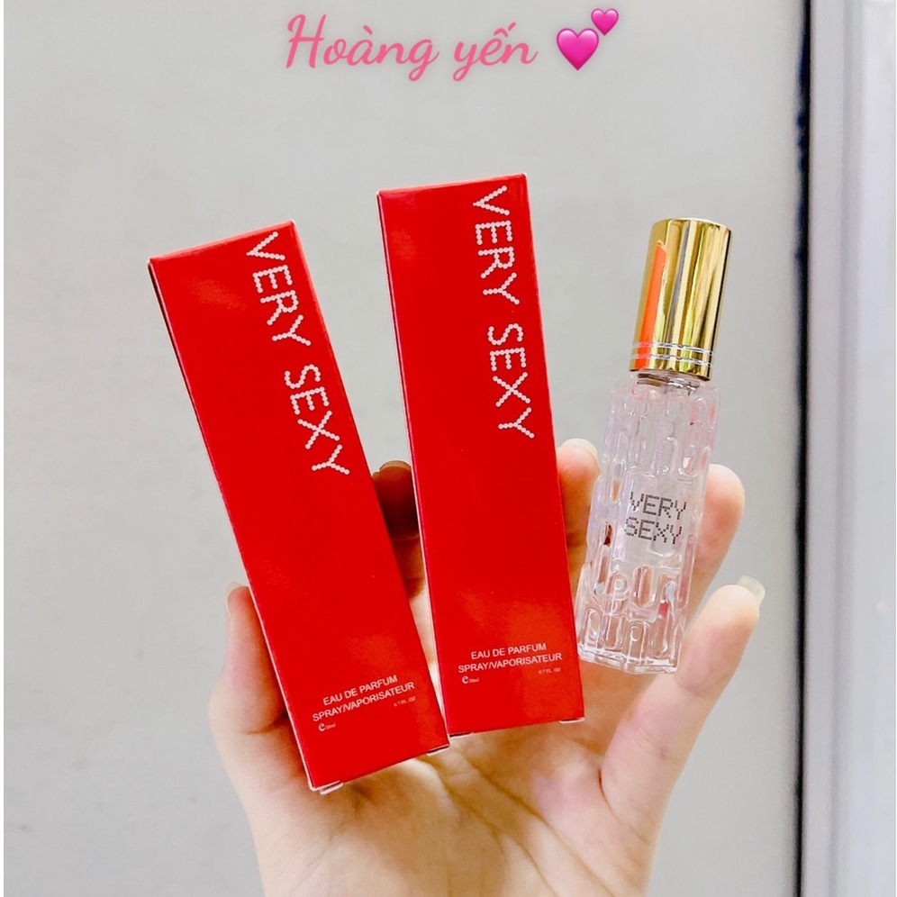Nước Hoa Nữ Sexy chai đỏ 20ml hương thơm quyến rũ  tinh tế lưu hương 6 - 8 tiếng.