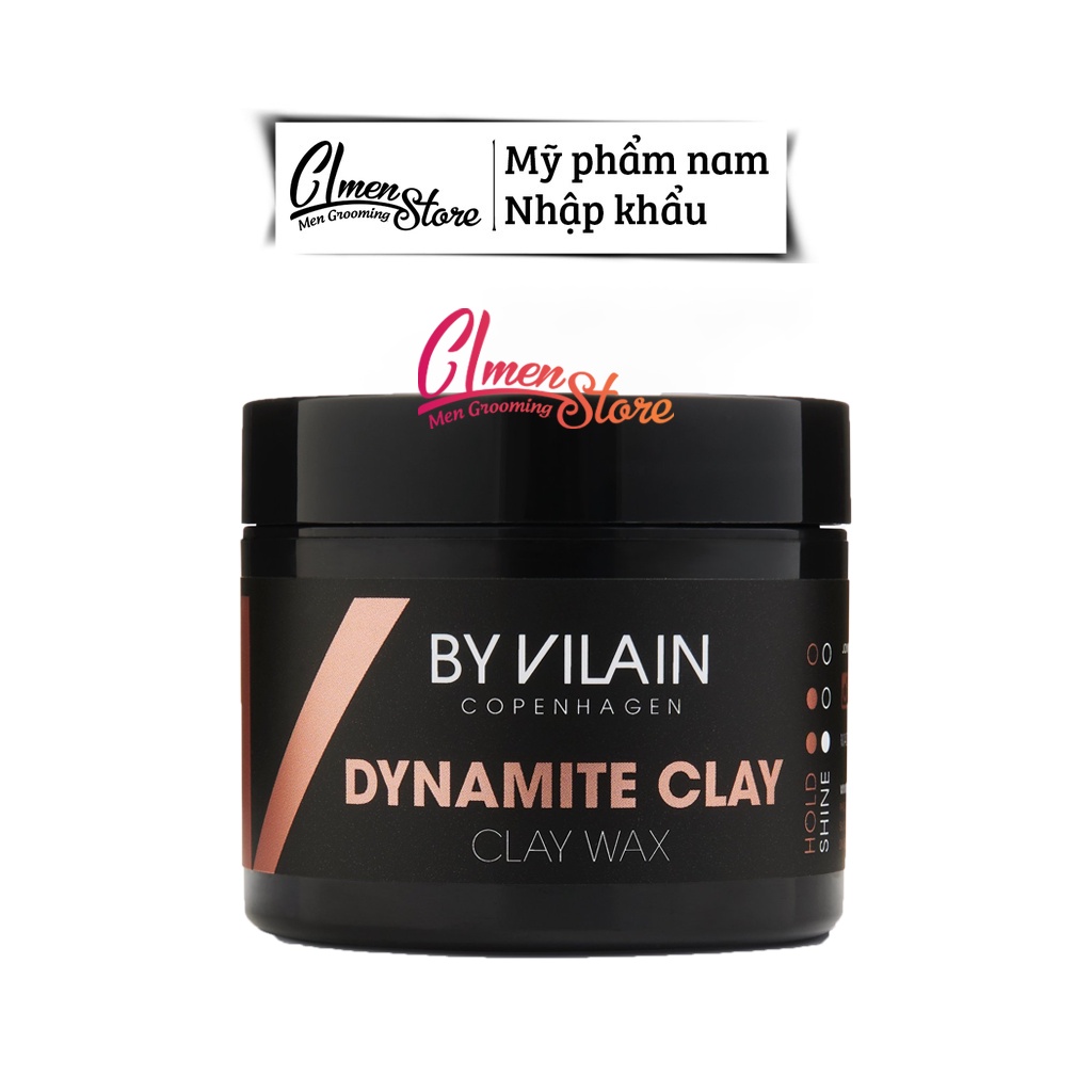 Tạo kiểu tóc By Vilain Dynamite Clay (Full Size - New 100% - 65ml)