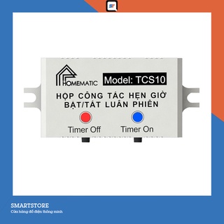 [Smartstore] Hộp công tắc hẹn giờ tắt bật luân phiên HOMEMATIC TCS10