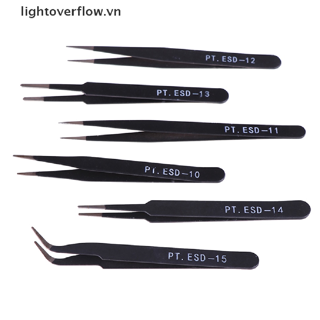 Set 6 Nhíp Uốn Cong / Sửa Chữa Nhíp Chống Tĩnh Điện