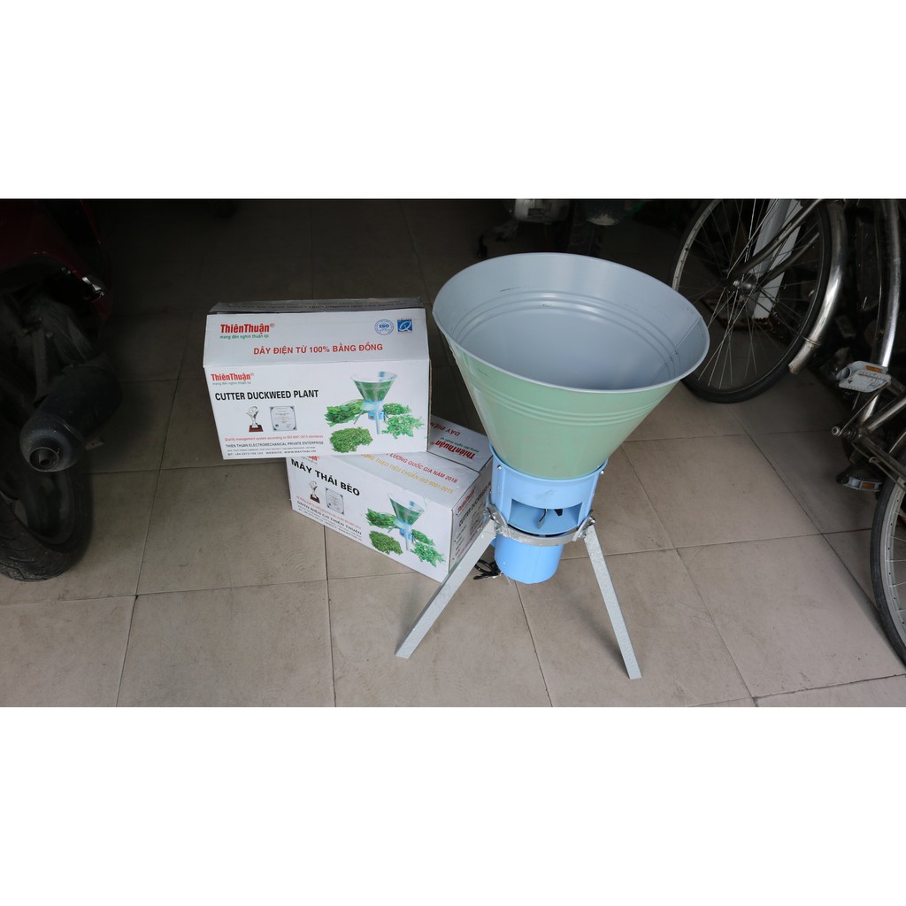 Máy thái bèo - thái rau muống mini để chăn nuôi