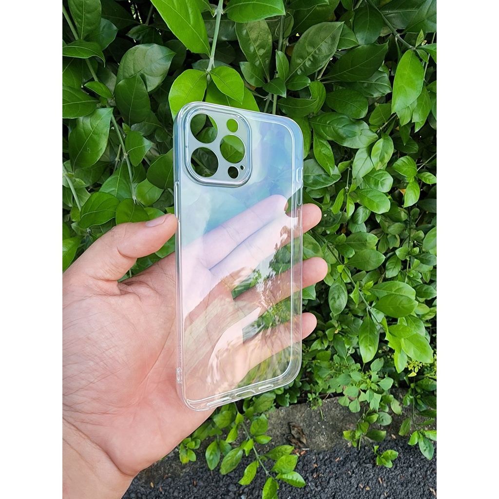 Ốp Lưng Silicon TPU trong suốt GOR cho iPhone 14/13 /12 /Pro/Max/iPhone 14 /14 Plus/14 Pro/14 Pro Max - Hàng Chính Hãng