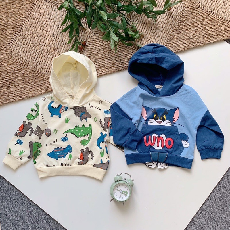 ( Siêu Rẻ ) ❌NEW❌ ÁO HOODIE CHẤT COTTON DA CÁ HÀNG QC SIÊU ĐẸP CHO BÉ