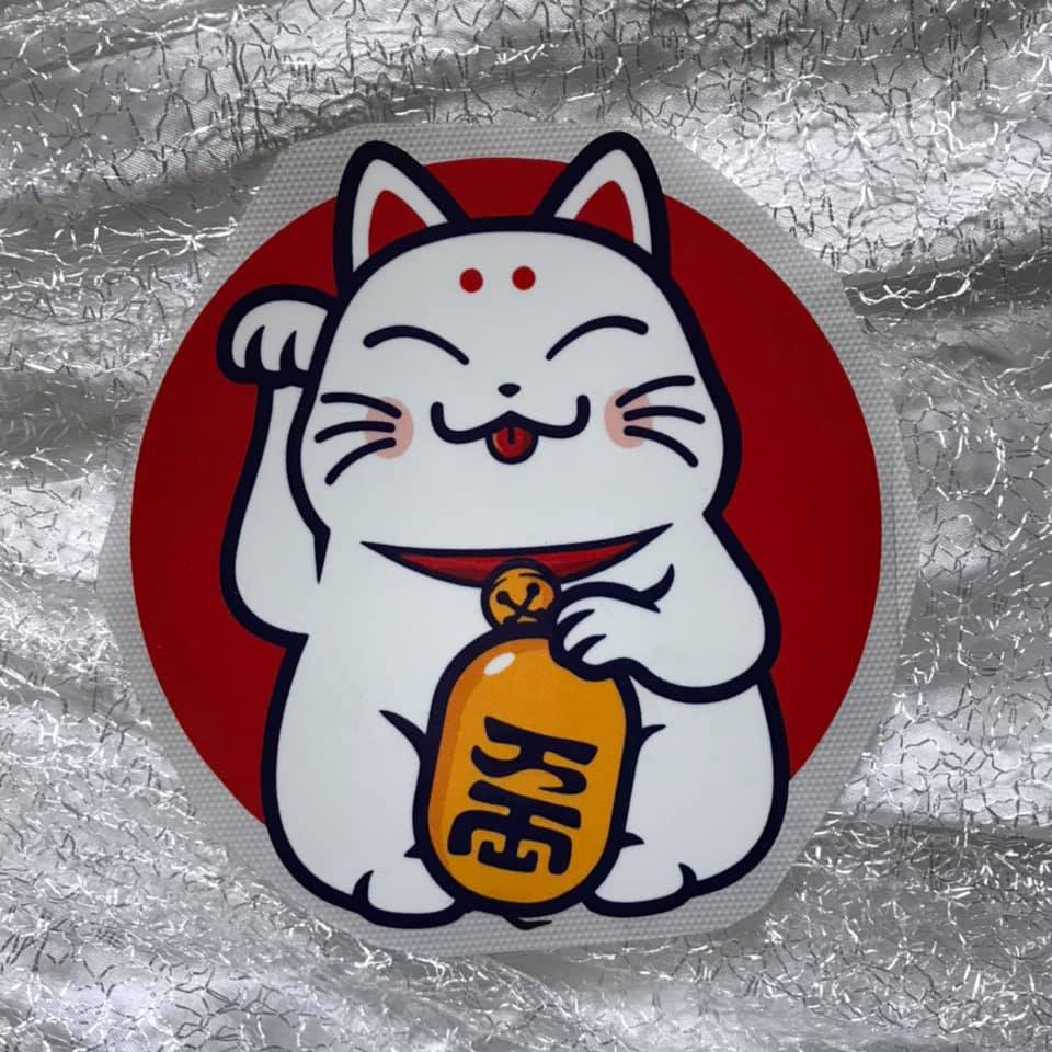 Hình ủi, hình ép nhiệt - Mèo thần tài