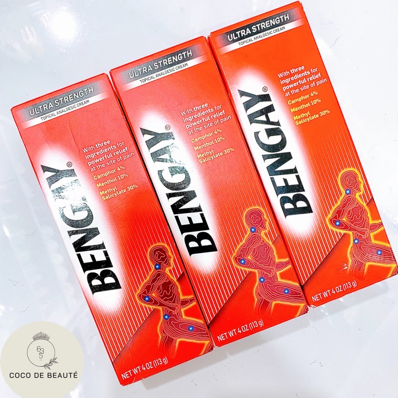 BENGAY DẦU NÓNG XOA BÓP GIẢM NHỨC MỎI MỸ