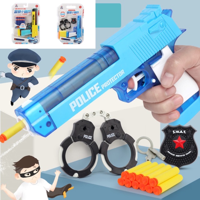 Đồ chơi tập làm police nước cho bé